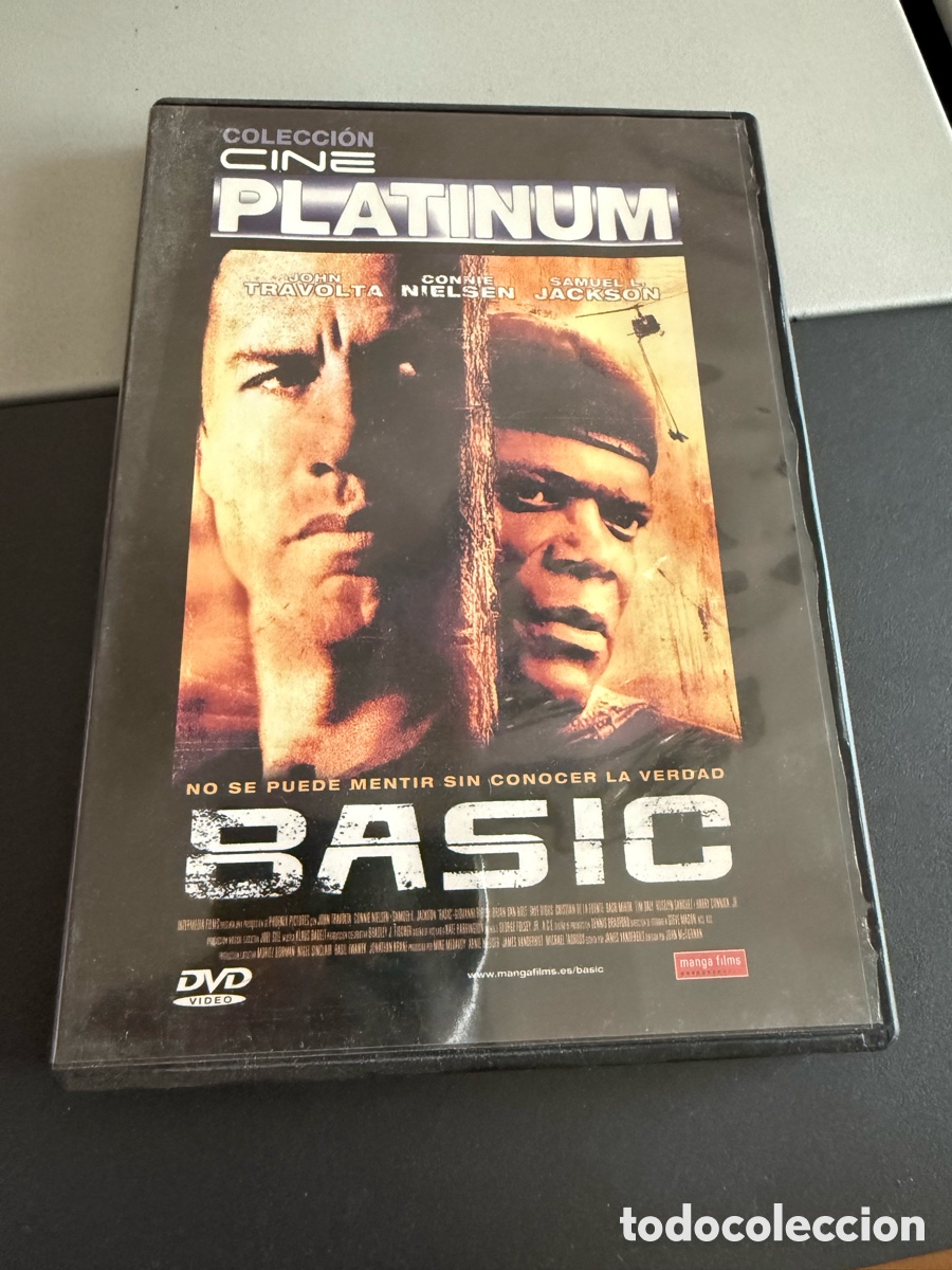 Cine: DVD. BASIC. J.Travolta. S.L Jackson