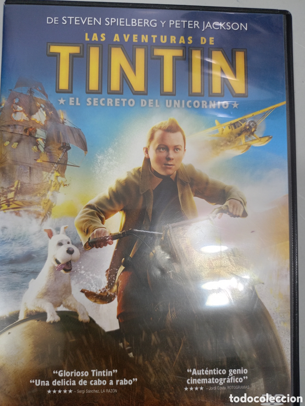 Cine: DVD Las aventuras de tintim - el secreto del unicornio