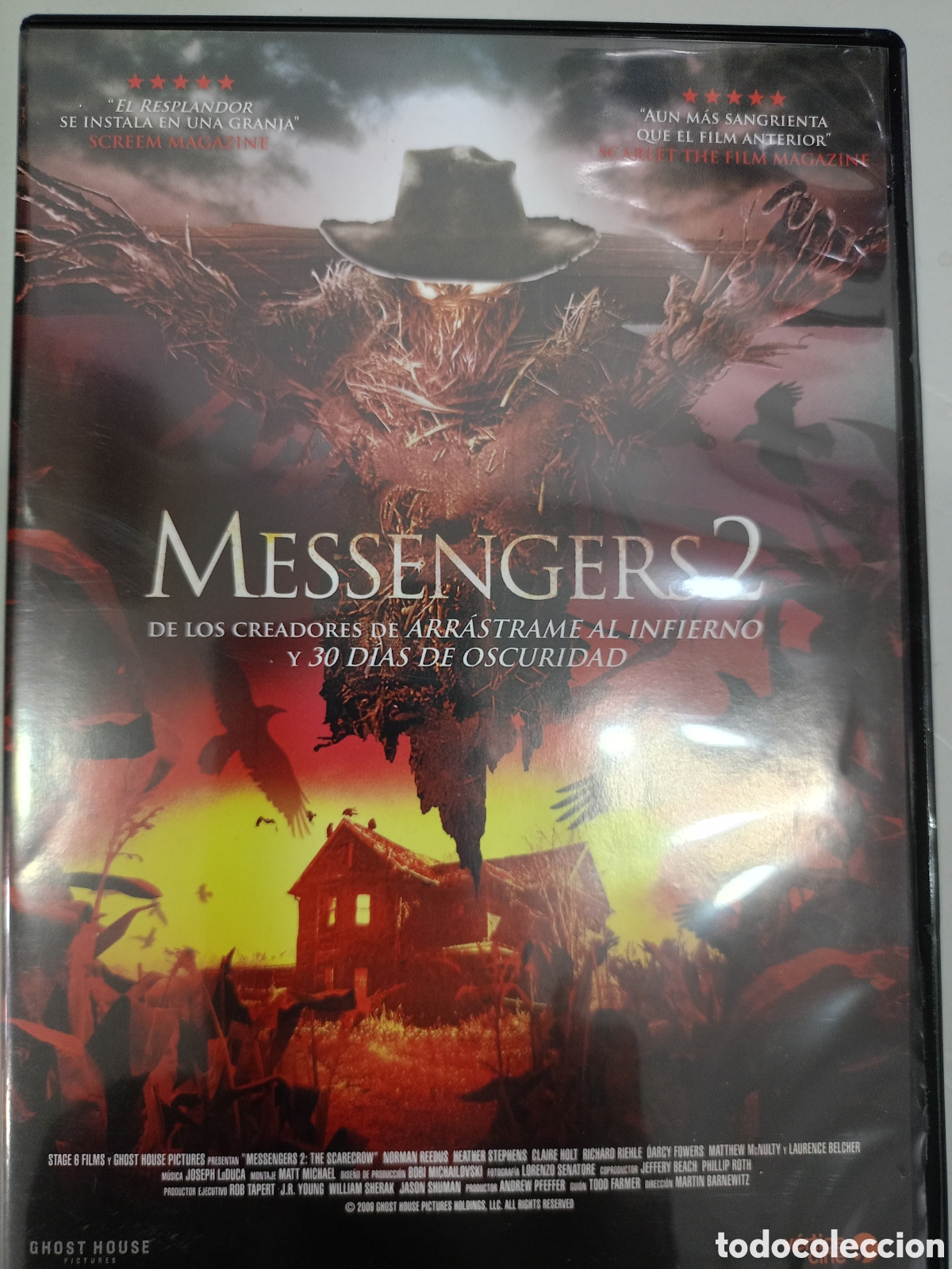 Cine: DVD Messenger 2 - buen estado