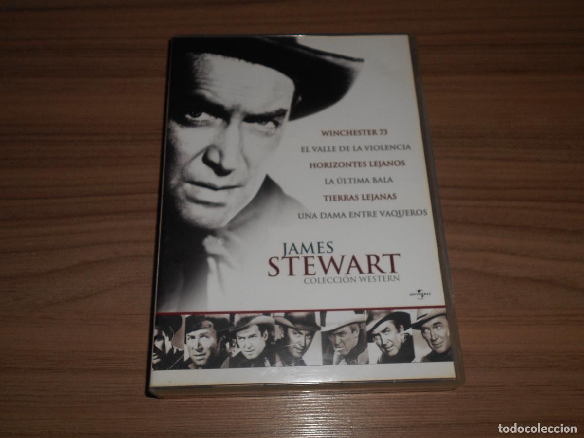 Cine: Coleccion JAMES STEWART 6 DVD WINCHESTER 73 - HORIZONTES LEJANOS -TIERRAS LEJANAS - VALLE VIOLENCIA