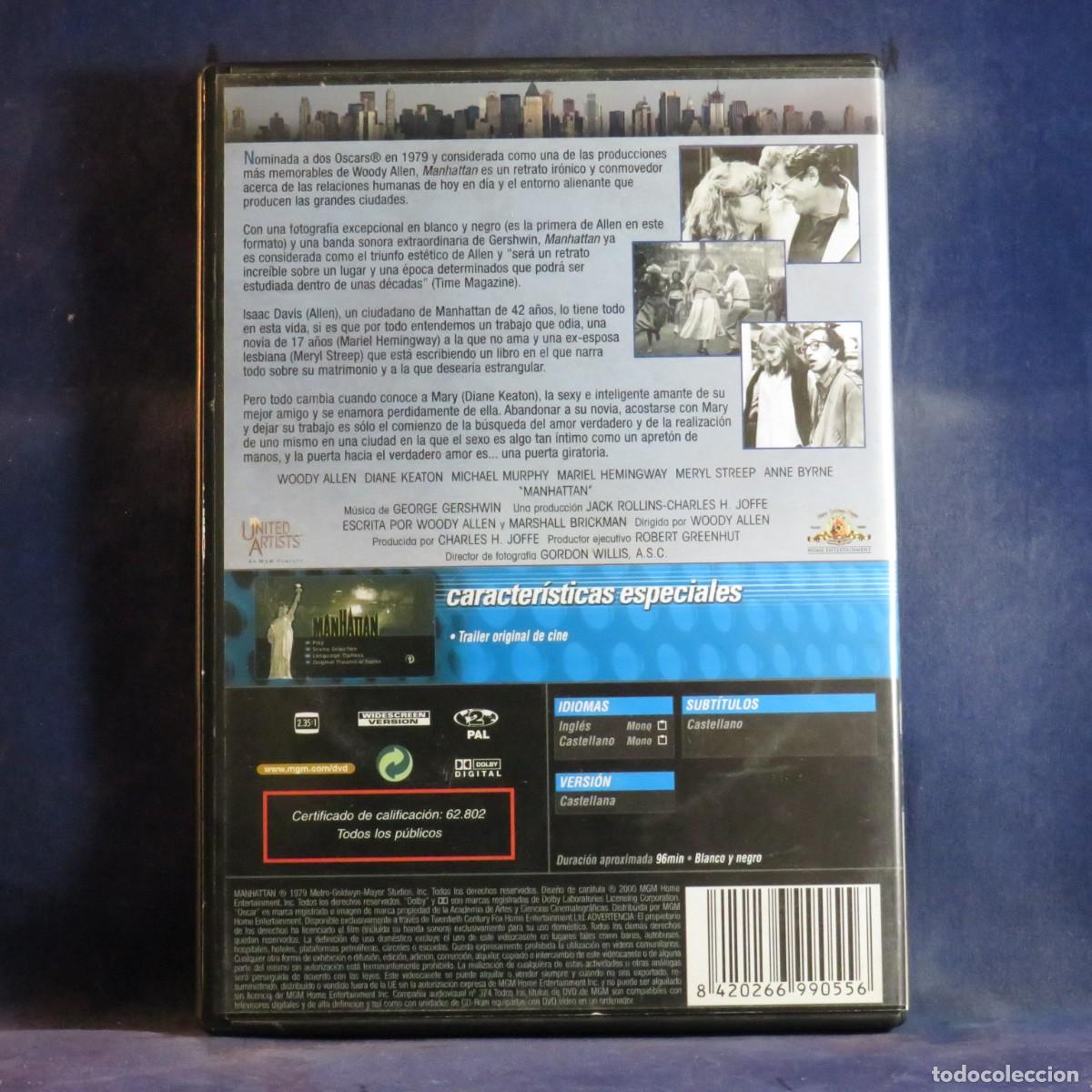 Cine: MANHATTAN - DVD ---- - Foto 2