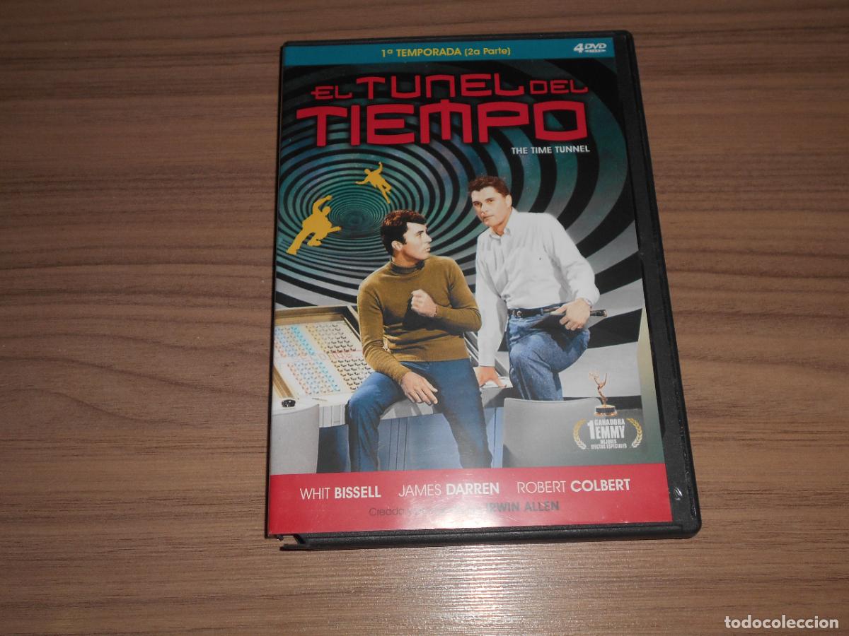 Cine: EL TUNEL DEL TIEMPO Temporada 1 Parte 2 4 DVD de IRWIN ALLEN James Darren WHIT BISSELL