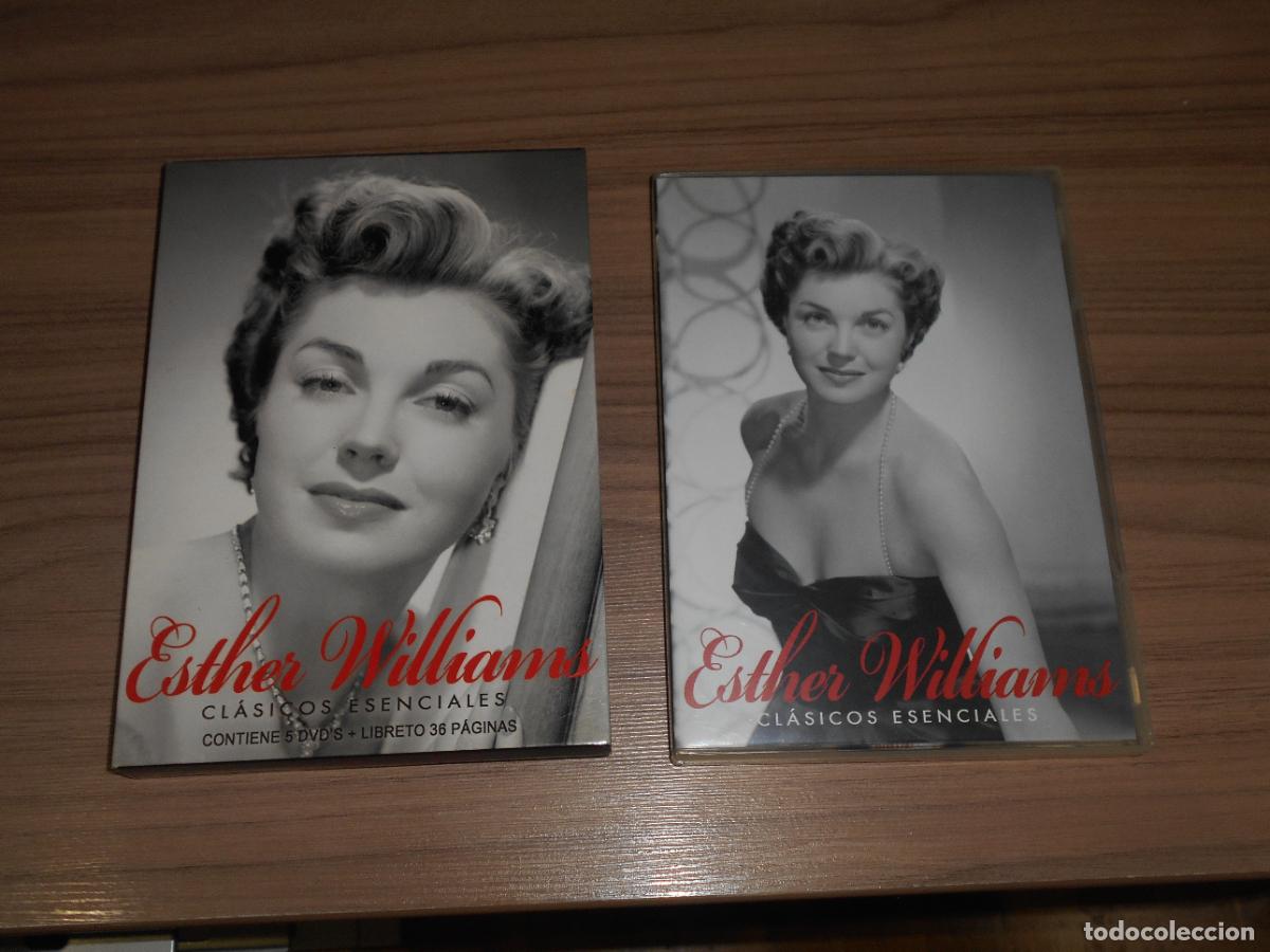 Cine: ESTHER WILLIAMS 5 DVD La HIJA de NEPTUNO - ESCUELA de SIRENAS - LLEVAME PARTIDO - ISLA CONTIGO etc..