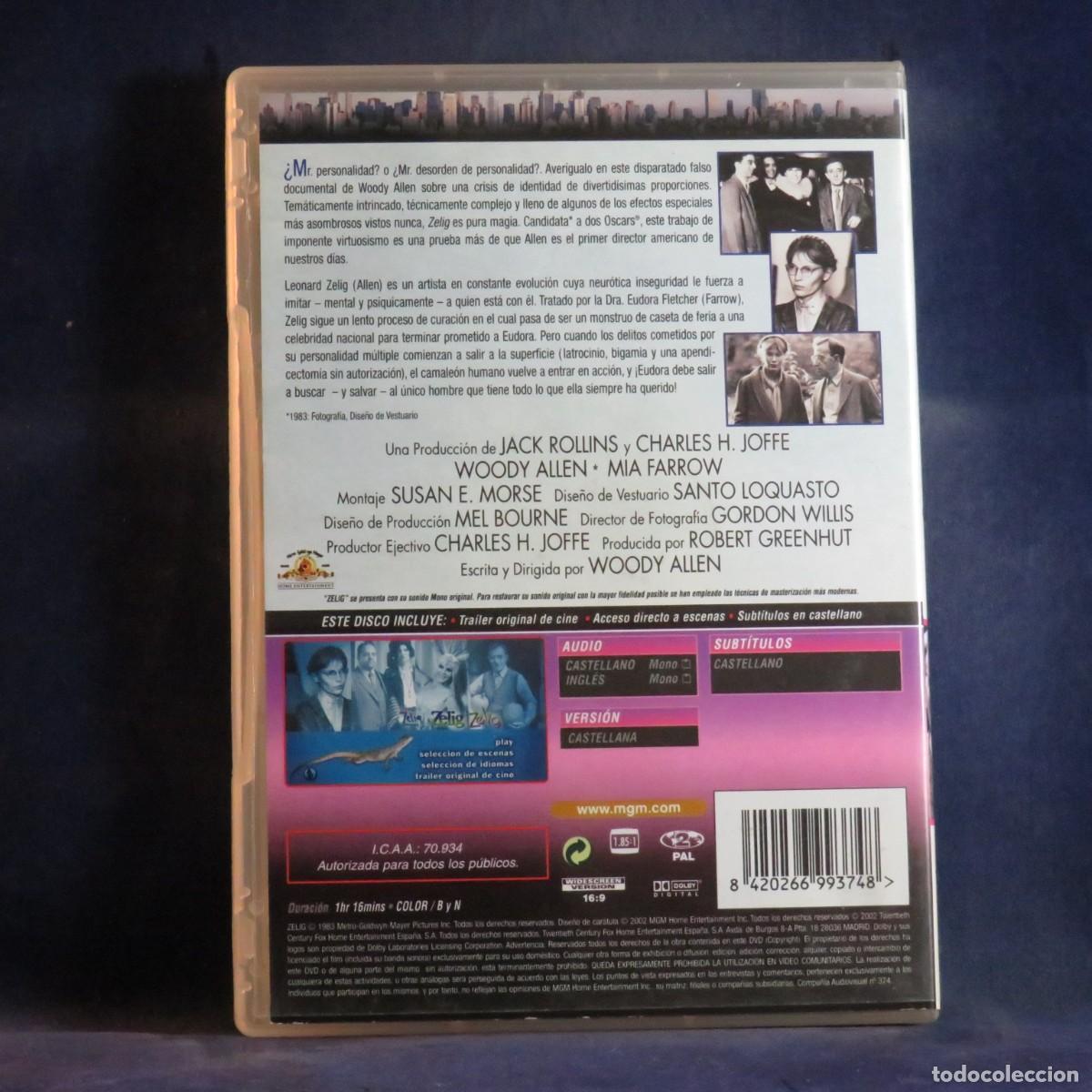 Cine: ZELIG - DVD -------- - Foto 2