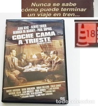 Cine: COCHE CAMA A TRIESTE DVD PEL&Iacute;CULA SUSPENSE VIAJE EN TREN FERROCARRIL JEAN KENT PAUL DUPOIS A LIEVEN