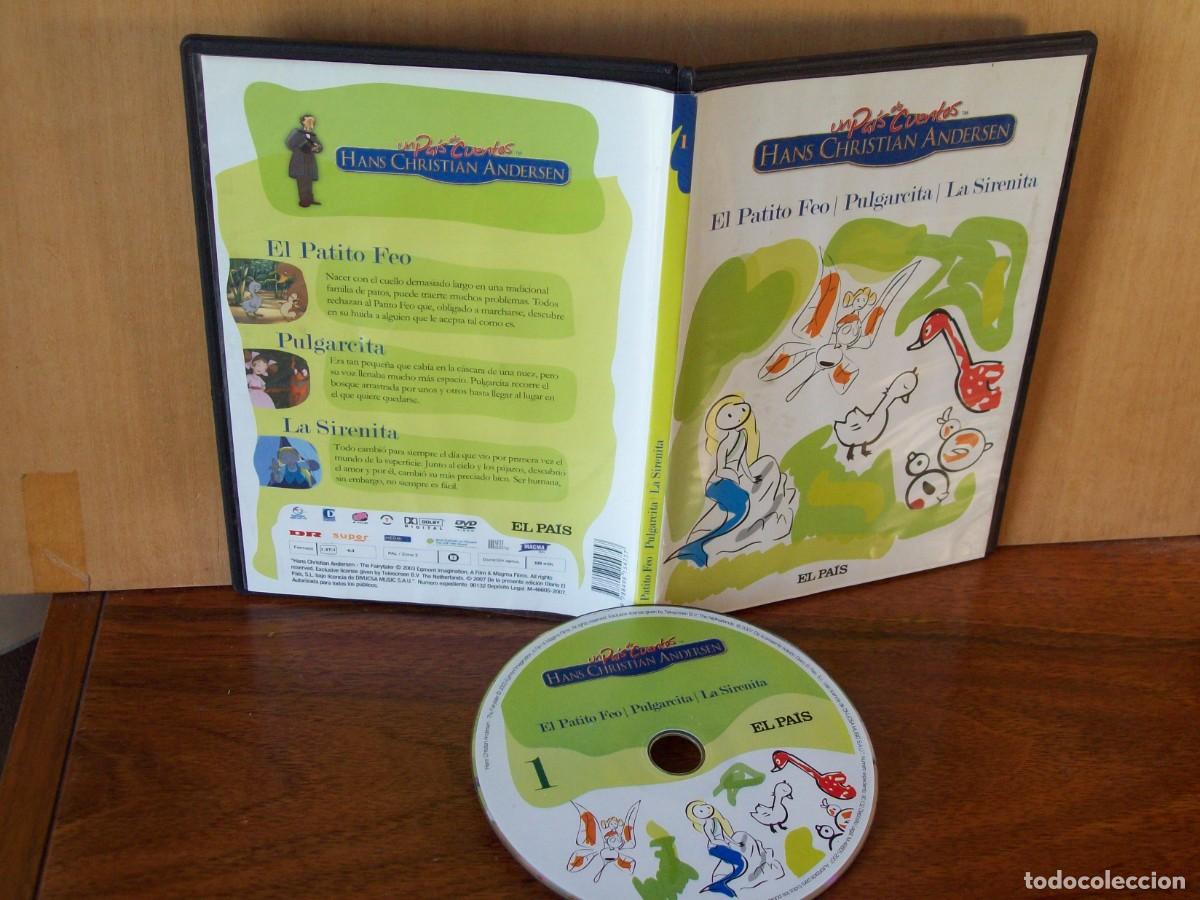 Cine: EL PATITO FEO / PULGARCITA Y LA SIRENITA - UN PAIS DE CUENTOS - DVD CAJA FINA