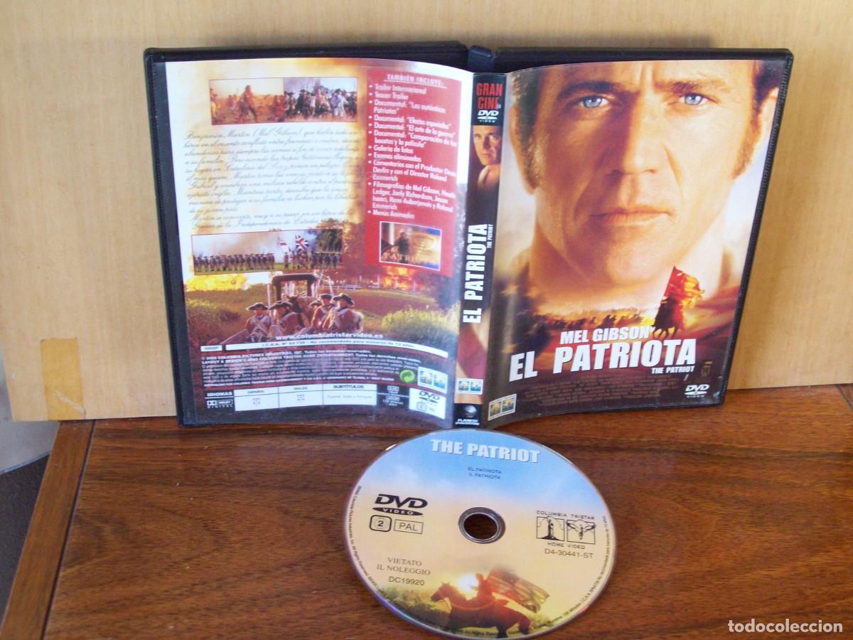 Cine: EL PATRIOTA - MEL GIBSON - HEATH LEDGER -JULLY RICHARDSON - DVD