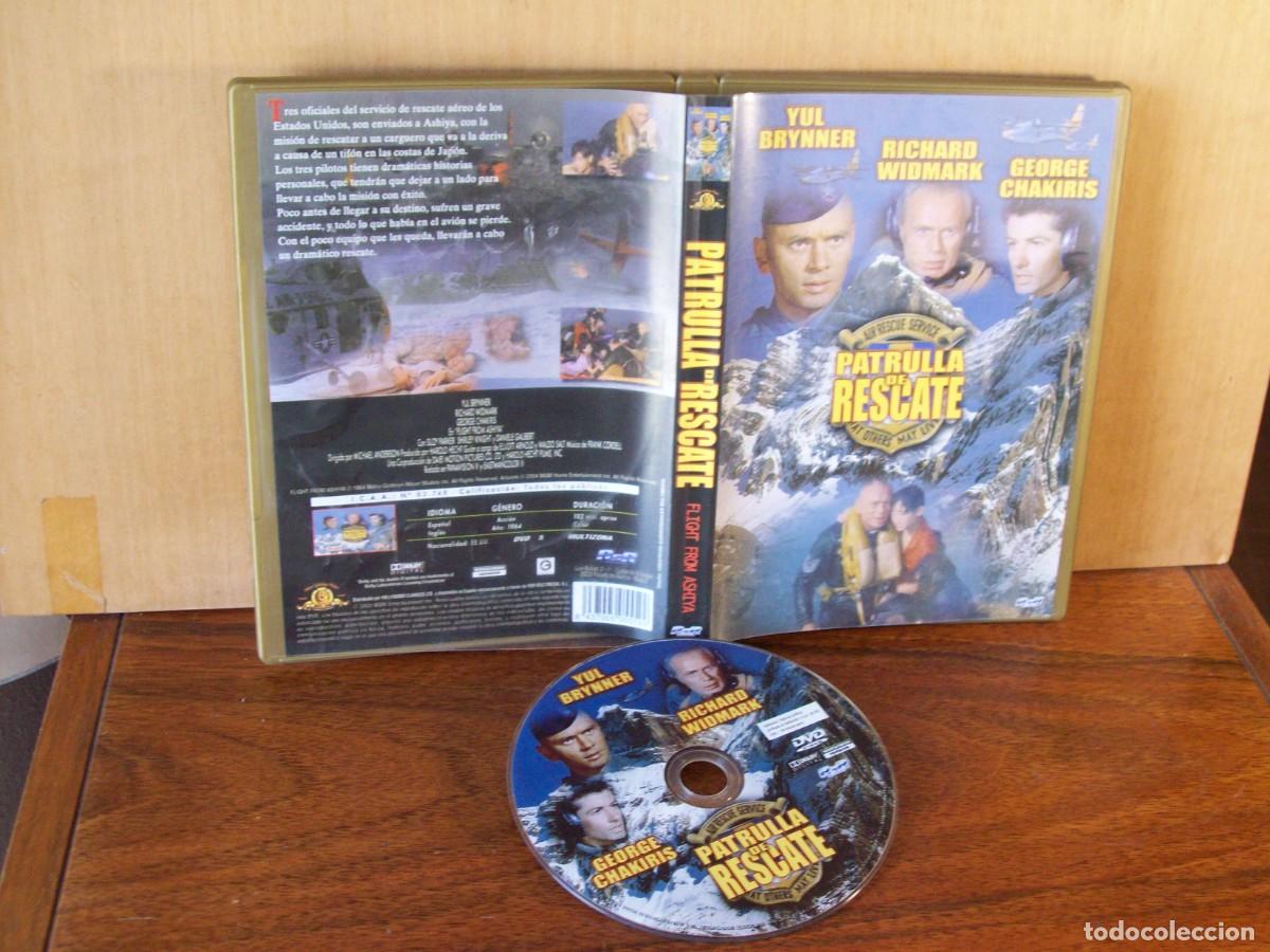 Cine: PATRULLA DE RESCATE - YUL BRYNNER - RICHARD WIDMARK - GEORGE CHAKIRIS - DVD