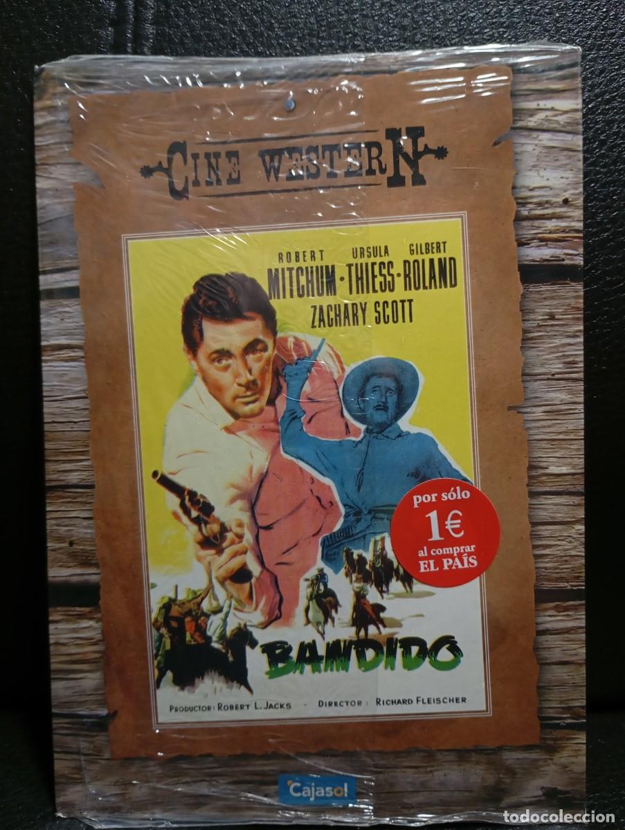 Cinema: BANDIDO - DVD - PORTADA DE CARTON - PRECINTADO - CINE WESTERN - ROBERT MITCHUM - URSULA THIESS