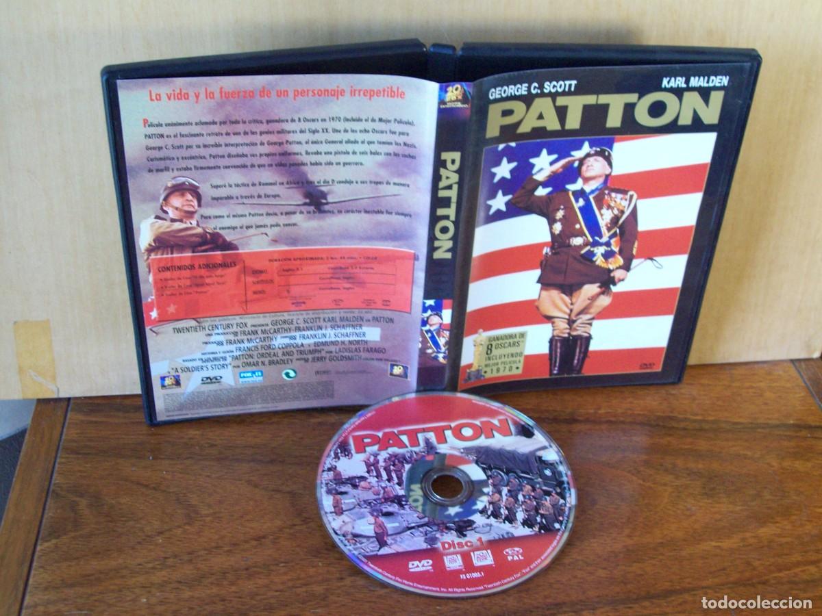 Cine: PATTON - GEORGE C. SCOTT - KARL MALDEN - GANADORA DE 8 OSCAR - DVD