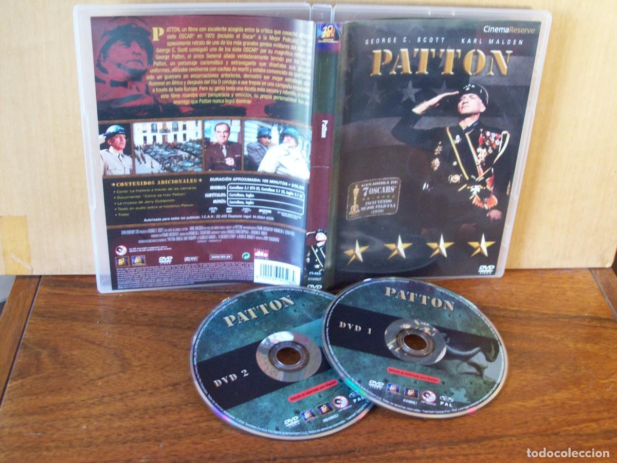 Cine: PATTON - GEORGEG. SCOTT - KARL MALDEN - GANADORA 7 OSCAR INCLUIDA MEJOR PELICULA - DOBLE DVD