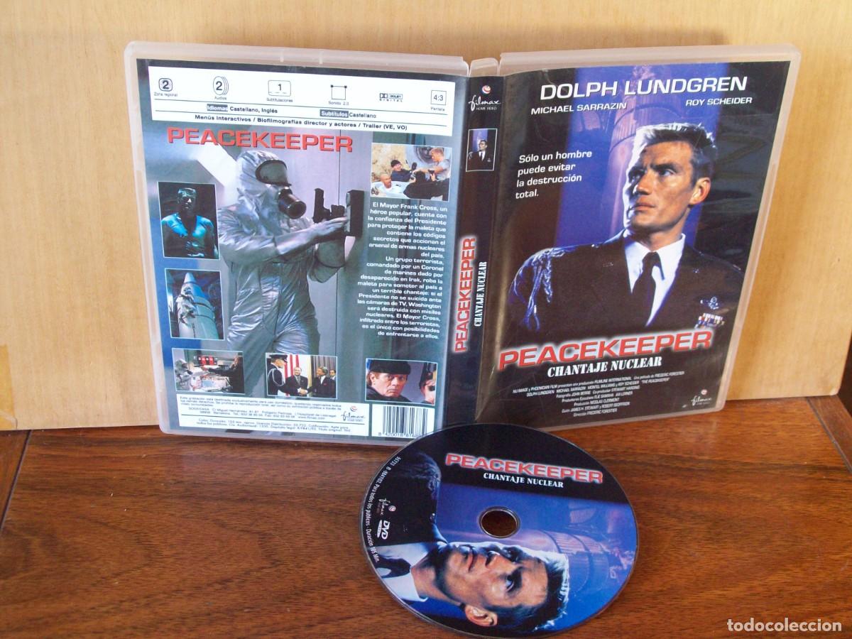 Cine: PEACEKEEPER (CHANTAJE NUCLEAR) - DOLPH LUNDGREN - MICHAEL SARRACIN - ROY SCHEIDER - DVD
