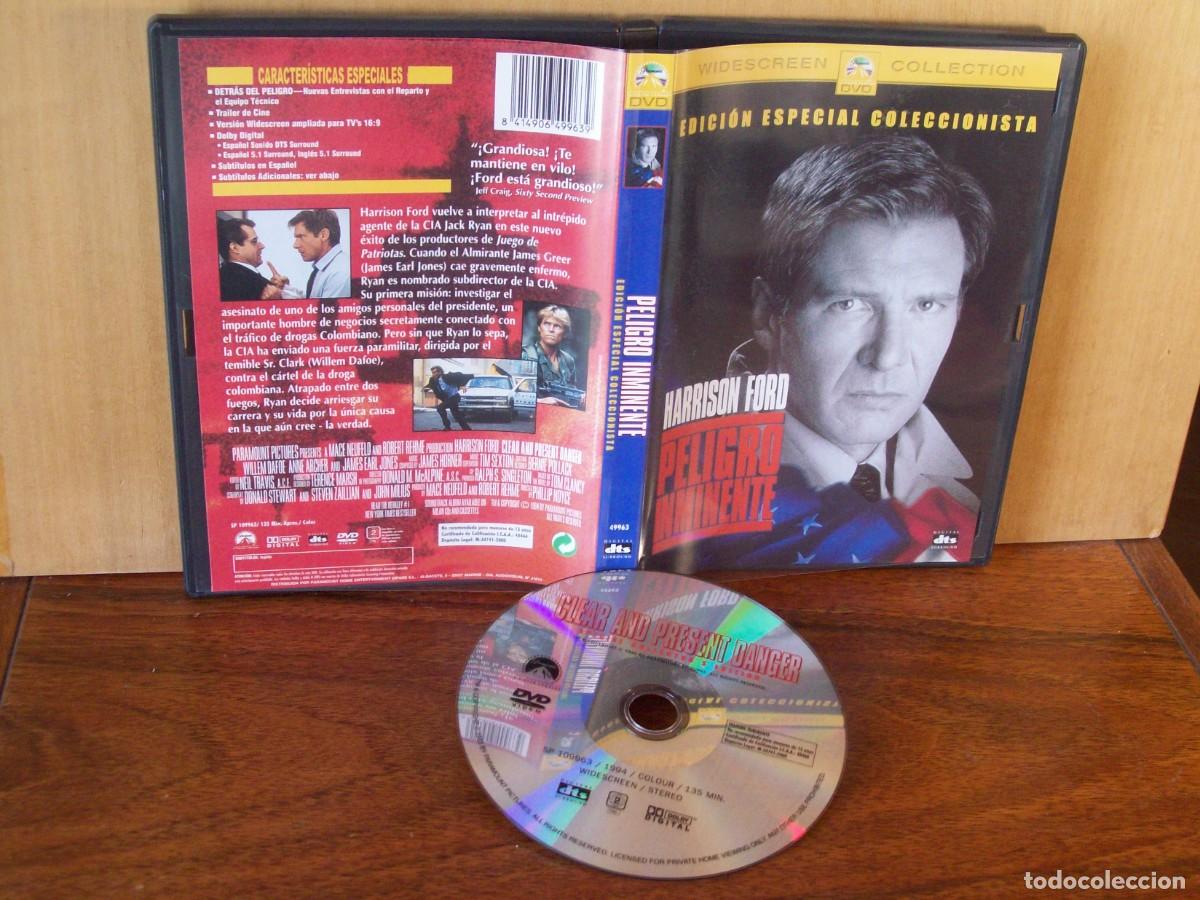 Cinema: PELIGRO INMINENTE - HARRISON FORD -WILLEN DAFOE - DVD EDICION ESPECIAL COLECCIONISTAS