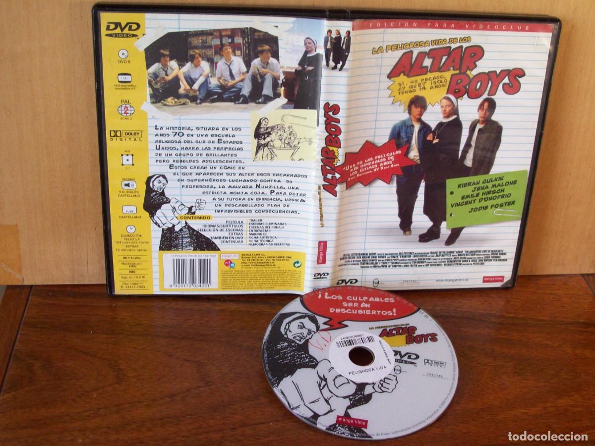 Cine: LA PELIGROSA VIDA DE LOS ALTAR BOYS -KIERAN CULKI -JENA MALONE - DVD EDICIO ALQUILER