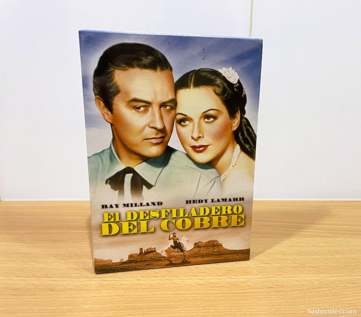 Cine: DVD CINE DEL OESTE WESTERN CON HEDY LAMARR - EL DESFILADERO DEL COBRE (1950). PRECINTADO