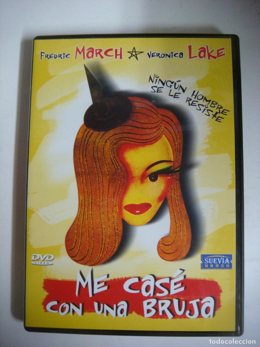 Cine: D.V.D. DE ME CASE CON UNA BRUJA CON FREDRIC MARCH-(G)-CAJ-N&ordm;-9