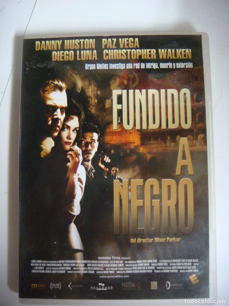 Cine: D.V.D. DE FUNDIDO A NEGRO CON DANNY HUSTON-(G)-CAJ-N&ordm;-9