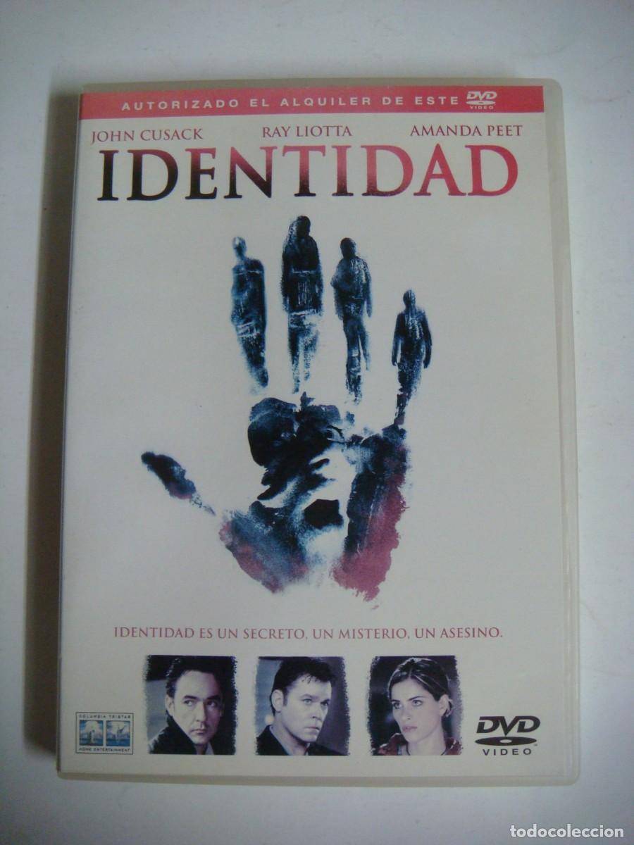 Cine: D.V.D. DE IDENTIDAD CON JOHN CUSACK-(G)-CAJ-N&ordm;-9