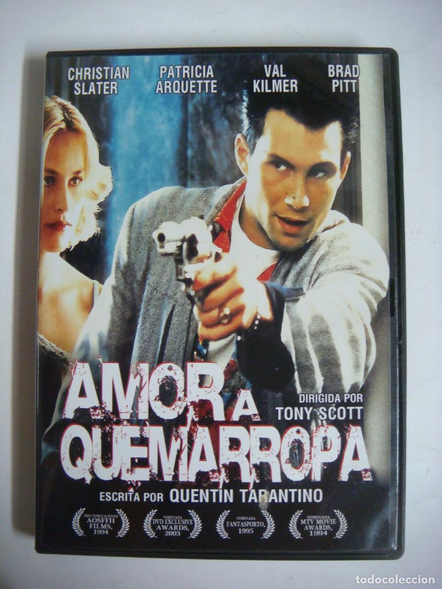 Cine: D.V.D. DE AMOR A QUEMARROPA CON CHRISTIAN SLATER-(G)-CAJ-N&ordm;-9