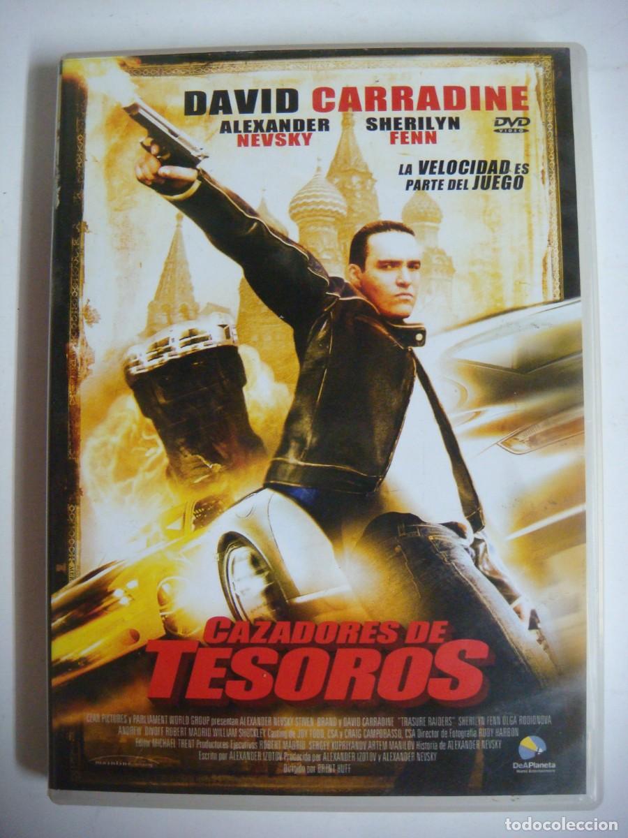 Cine: D.V.D. DE CAZADORES DE TESOROS CON DAVID CARRADINE-(G)-CAJ-N&ordm;-6