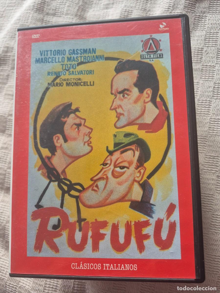 Cine: Rufufu, dvd Mario Monicelli Vittorio Gassman Marcello Mastroianni Toto Renato Salvatori