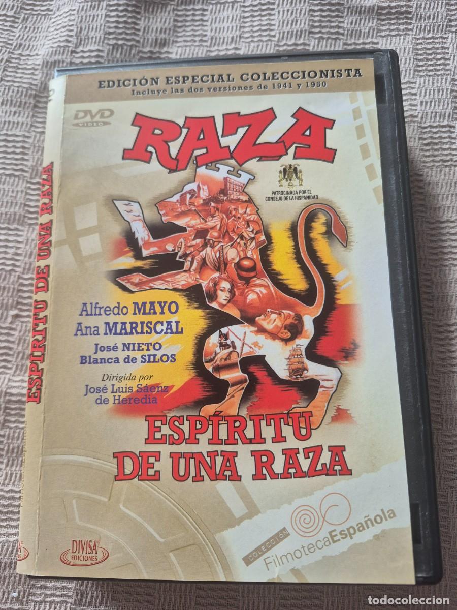 Cine: Raza, espiritu de una raza 2 discos dvd Jose Luis S&aacute;enz de Heredia Alfredo Mayo Ana Mariscal