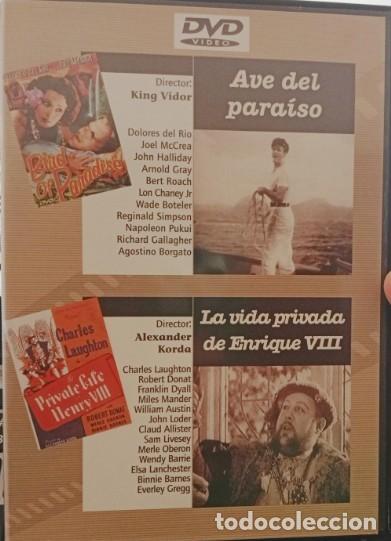 Cine: DVD Ave del Para&iacute;so - La Vida Privada de Enrique VIII -DVD Como nuevo