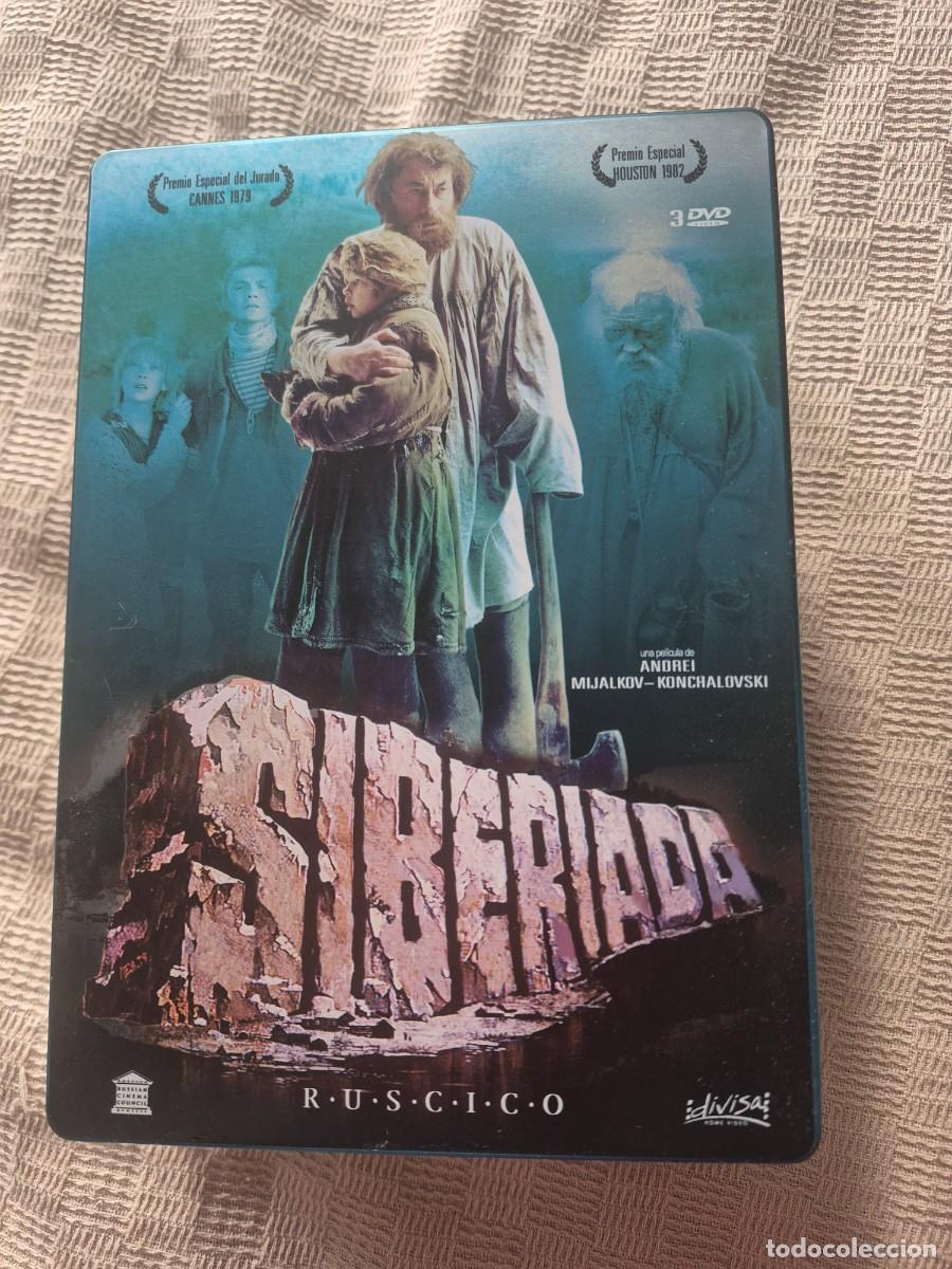 Cine: Siberiada, caja met&aacute;lica 2 discos dvd Andrei Konchalovski