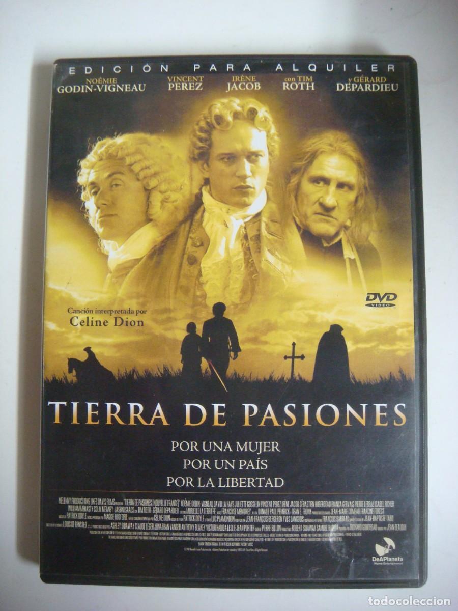 Cine: D.V.D. DE TIERRA DE PASIONES CON NOEMIE GODIN-VIGNEAU-(G)-CAJ-N&ordm;-6