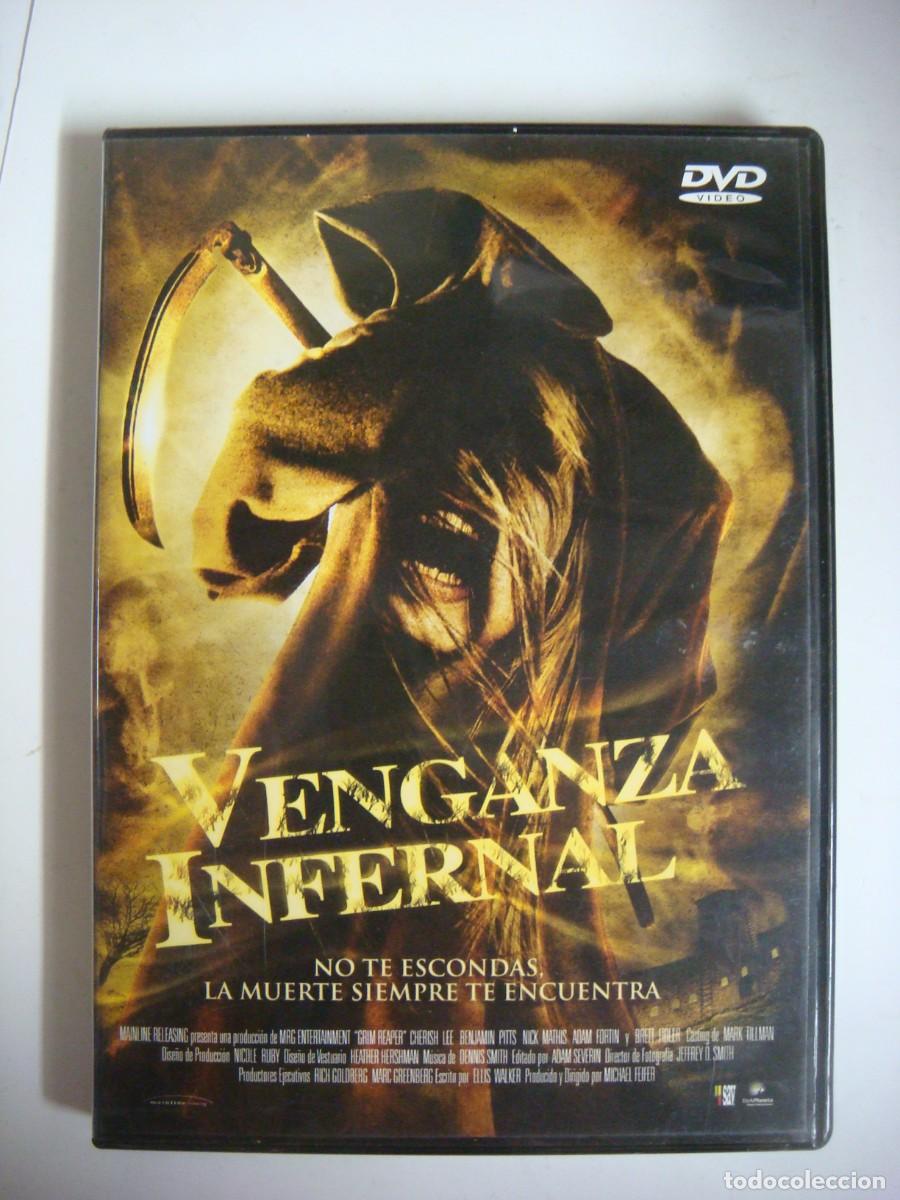 Cine: D.V.D. DE VENGANZA INFERNAL NO TE ESCONDAS LA MUERTE SIEMPRE TE ENCUENTRA-(G)-CAJ-N&ordm;-6