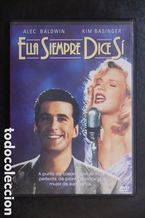Cine: DVD. ELLA SIEMPRE DICE S&Iacute;. Kim Basinger. Alec Baldwin. Como nuevo.