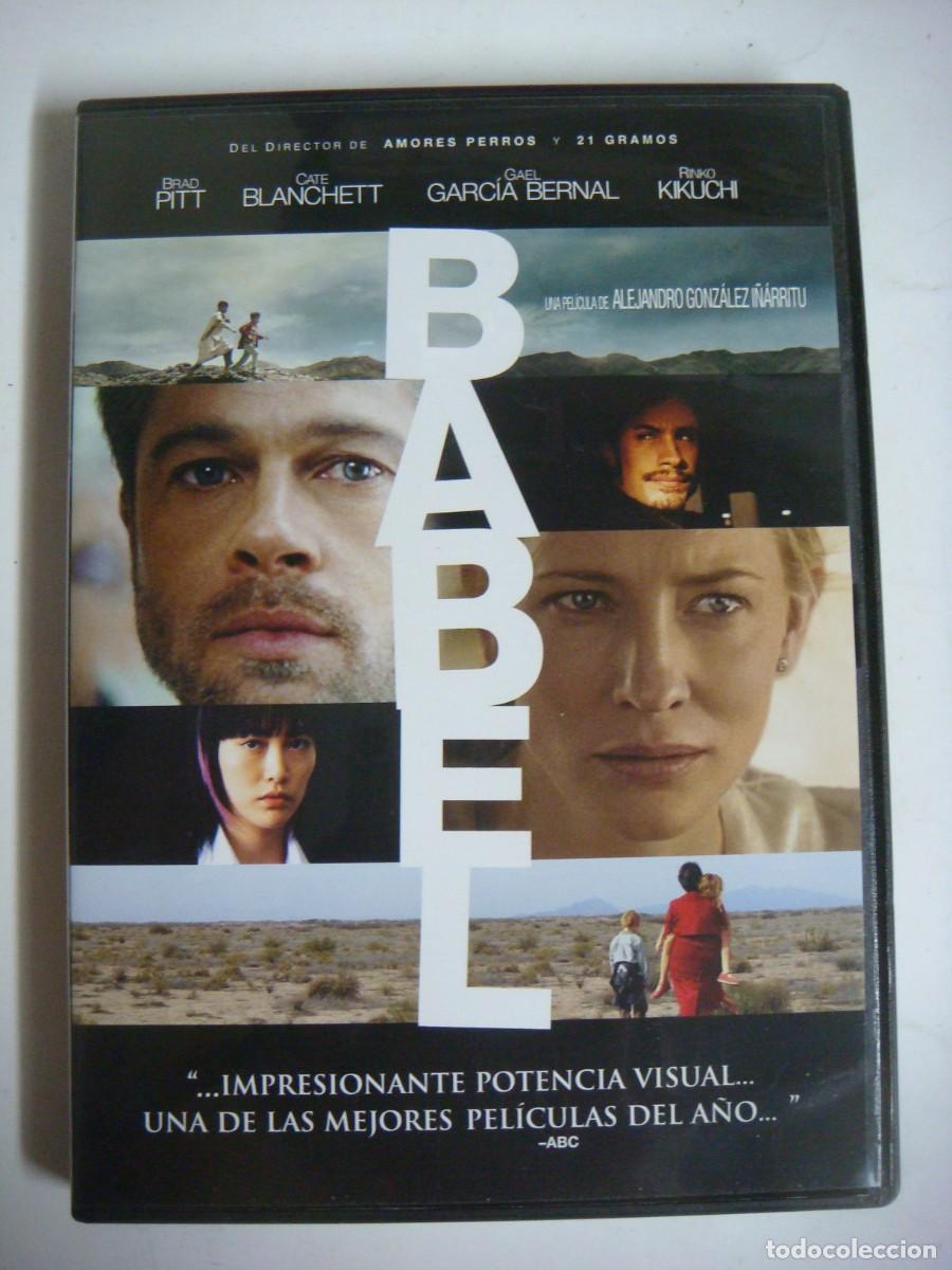 Cinema: D.V.D. DE BABEL CON BRAD PITT-(G)-CAJ-N&ordm;-6