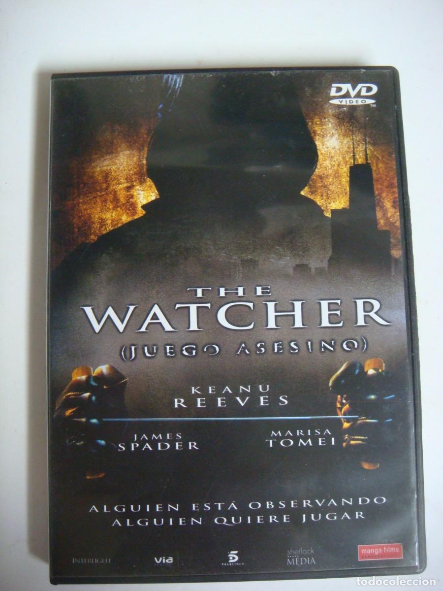 Cine: D.V.D. DE THE WATCHER JUEGOS ASESINOS CON KEANU REEVES-(G)-CAJ-N&ordm;-6