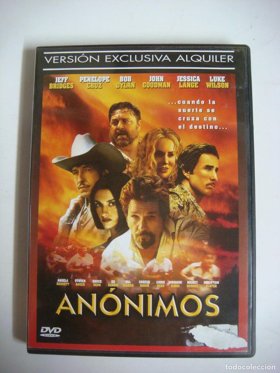 Cine: D.V.D. DE ANONIMOS CON JEFF BRIDGES Y PENELOPE CRUZ-(G)-CAJ-N&ordm;-6