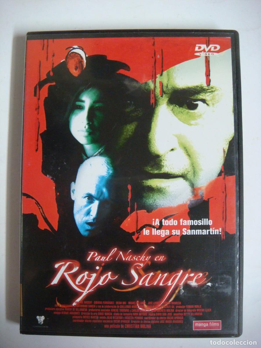 Cine: D.V.D. DE ROJO SANGRE CON PAUL NASCKY-(G)-CAJ-N&ordm;-6