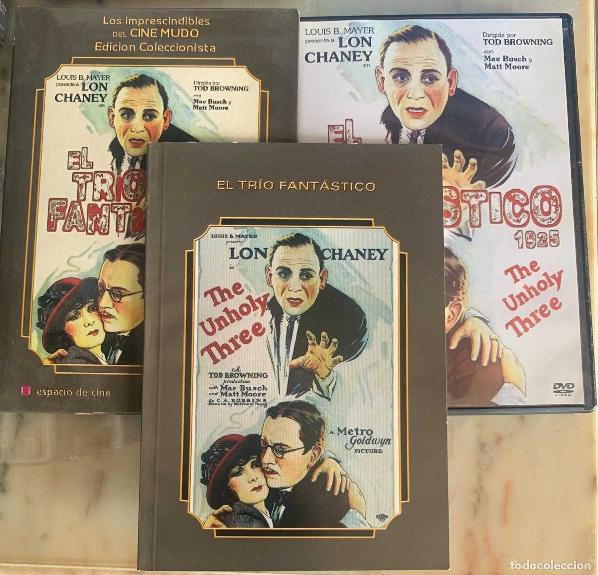 Cine: EL TRIO FANTASTICO (Tod Browning, 1925) - EDICION COLECCIONISTA CON LIBRETO