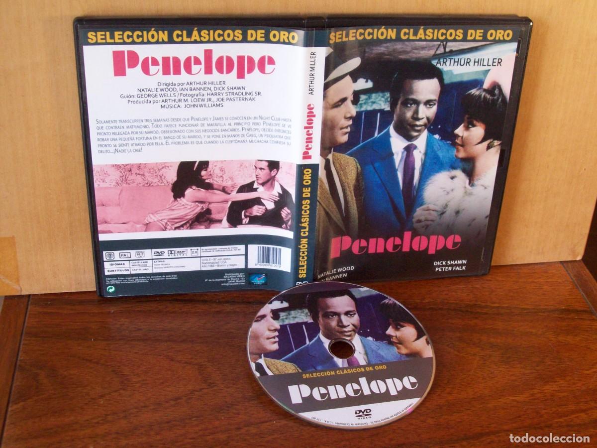 Cine: PENELOPE - - NATALIE WOOD -IAN BANNEN - DICK SHAWN - PETER FALK - DVD