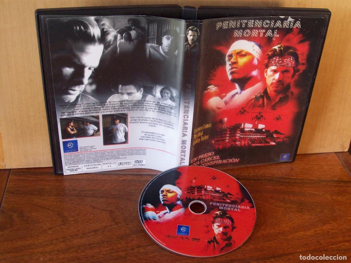 Cine: PENITENCIARIA MORTAL -LORENZO LAMAS - MYSTIBAL - ASHLEY TUCHER - DVD