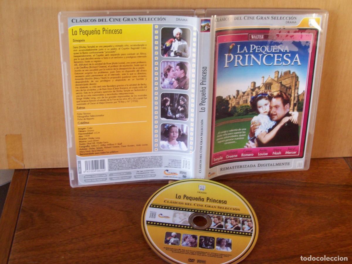 Cine: LA PEQUE&Ntilde;A PRINCESA - SHIRLEY TEMPLE - RICHARD GREENE - CESAR ROMERO -ANITA NASH - DVD