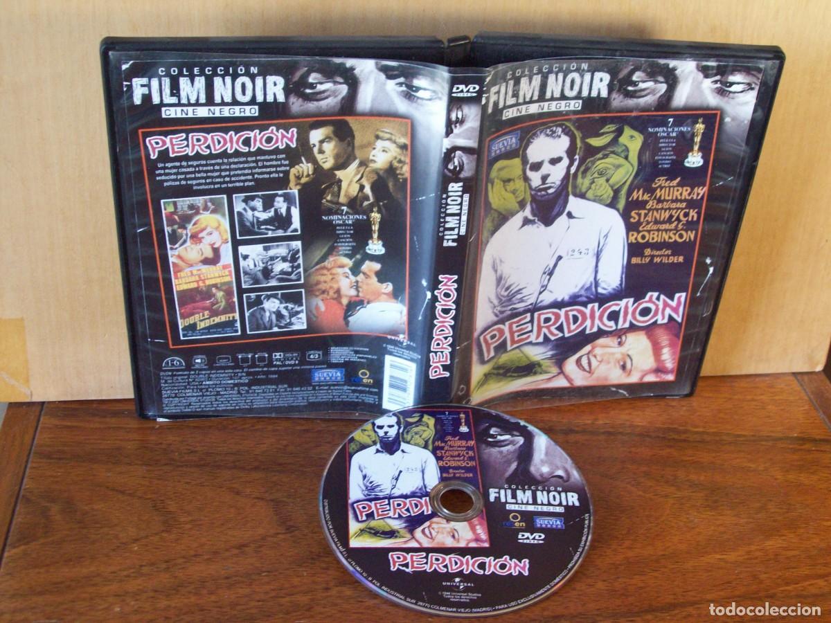 Cine: PERDICION - FRES MURRAY - BARBARA STANWYCK - EDUARD G ROBINSON - DVD CINE NEGRO
