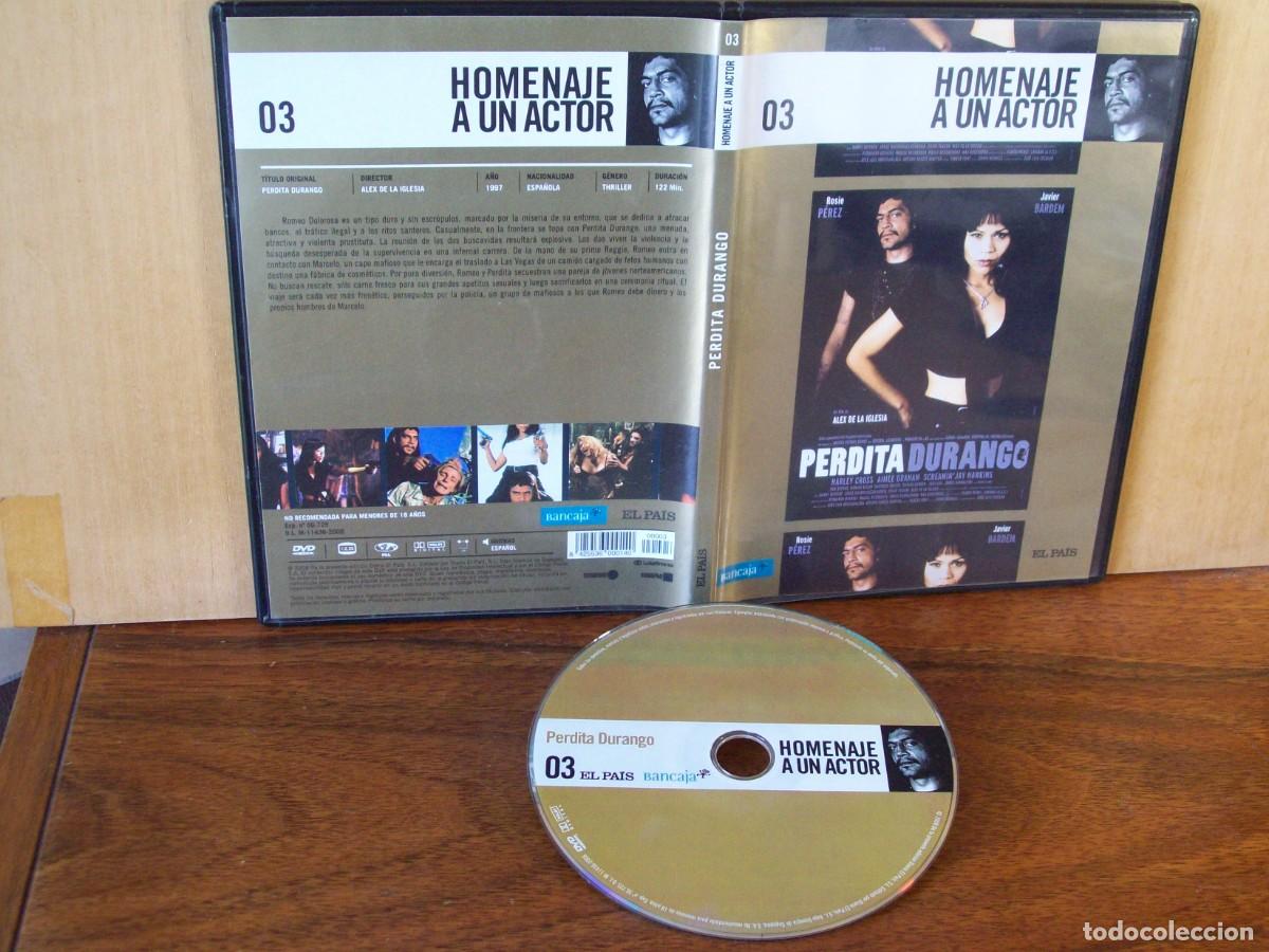 Cine: PERDITA DURANGO - ROSIE PEREZ - JAVIER BARDEM - DVD CAJA FINA EDICION PERIODICO EL PAIS