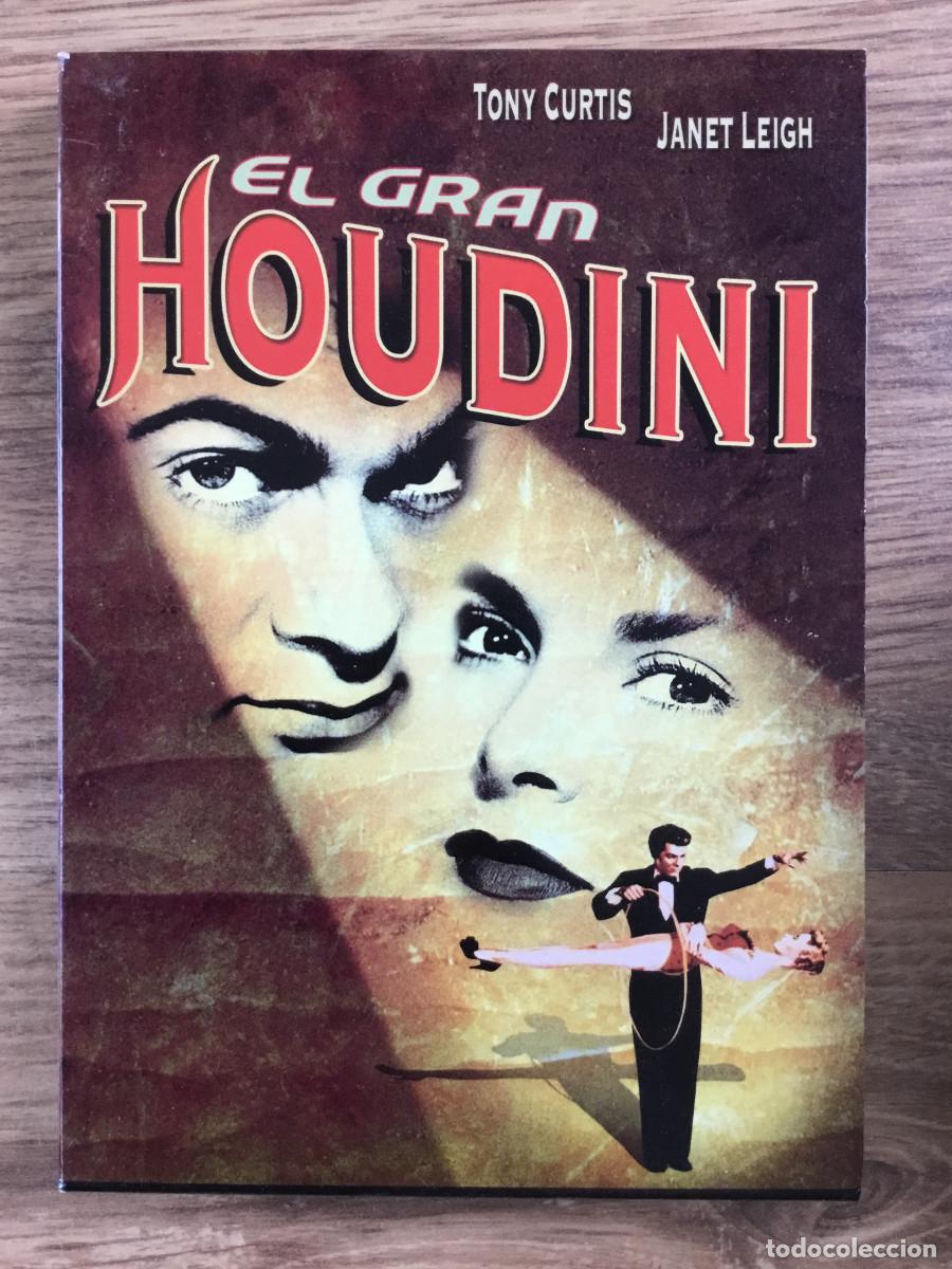 Cine: EL GRAN HOUDINI - TONY CURTIS & JANET LEIGH - DVD - ESPA&Ntilde;OL CASTELLANO