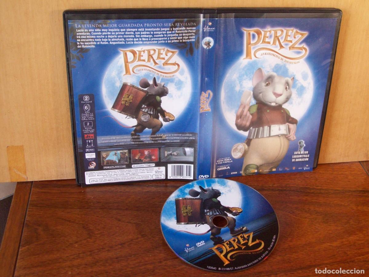 Cine: PEREZ EL RATONCITO DE TUS SUE&Ntilde;OS - VOCES DE FRAN PEREA Y PAZ PADILLA - DVD