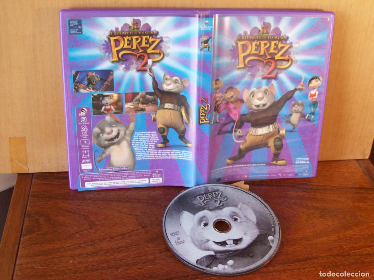 Cine: PEREZ 2 EL RATONCITO DE TUS SUE&Ntilde;OS - VOCES DE LUCRECIA Y FERNANDO GUILLEN CUERVO - DVD