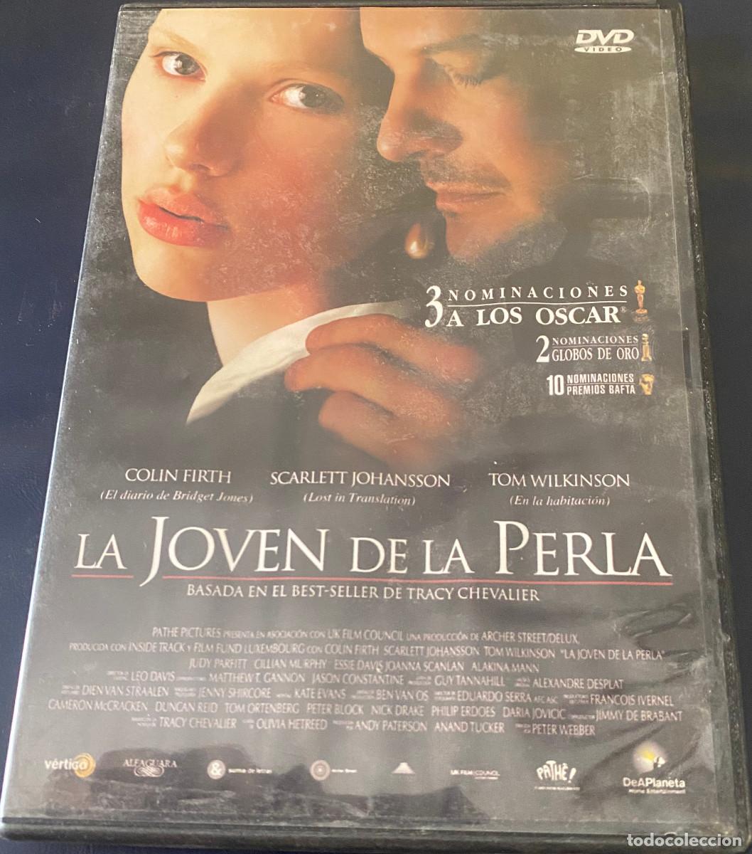 Cine: 'La joven de la perla', con Scarlett Johansson. Drama de &eacute;poca. DeAPlaneta. Original. Buen estado.