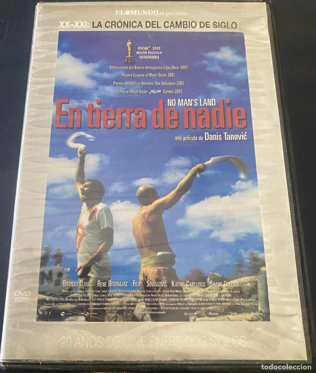 Cine: 'En tierra de nadie'. B&eacute;lica - Comedia. Cine independiente de Bosnia. Caja slim. Buen estado.
