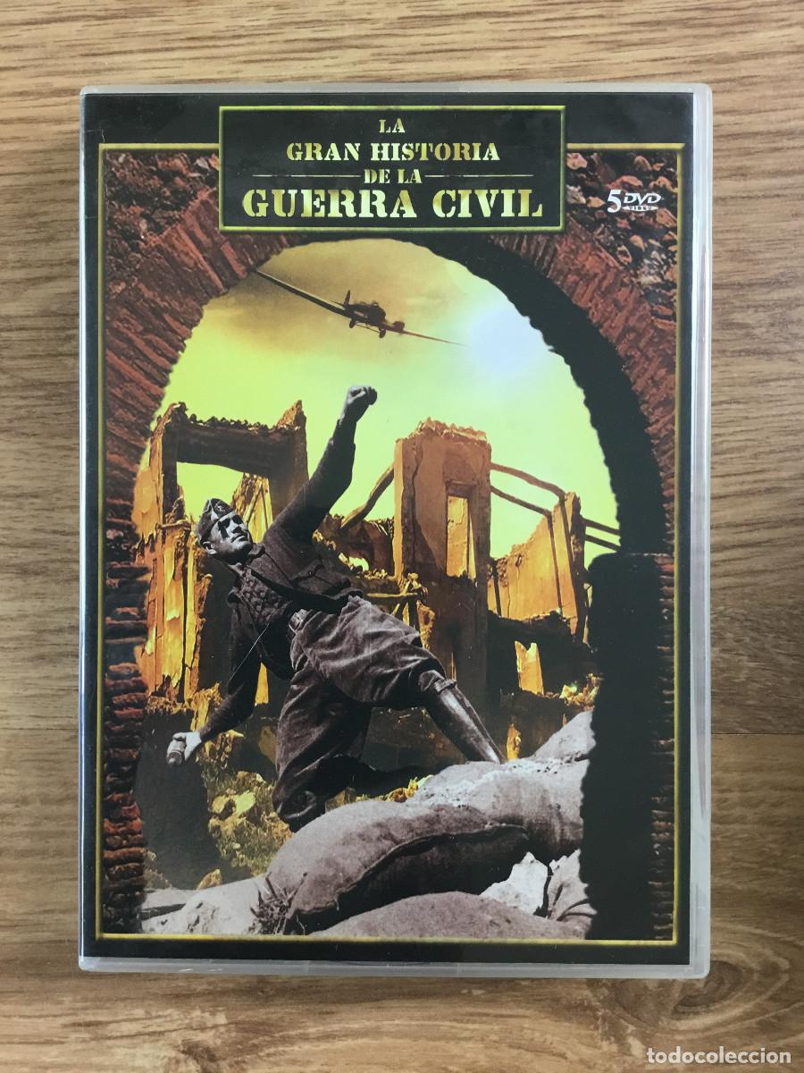 Cine: LA HISTORIA DE LA GUERRA CIVIL - 5 DVD - ESPA&Ntilde;OL CASTELLANO