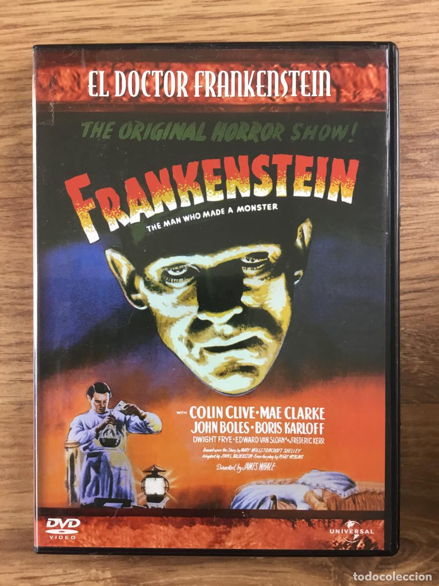 Cine: EL DOCTOR FRANKENSTEIN - BORIS KARLOFF - DVD - ESPA&Ntilde;OL CASTELLANO