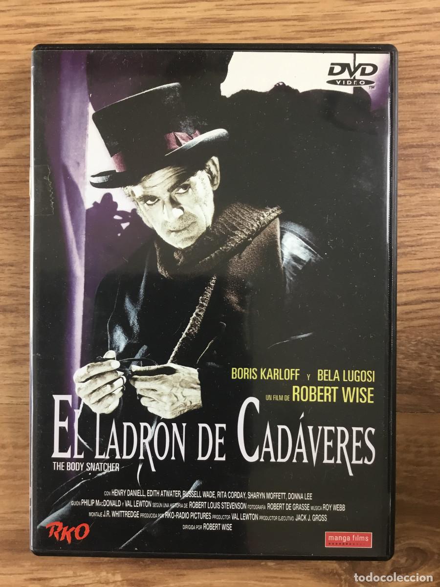 Cine: EL LADR&Oacute;N DE CAD&Aacute;VERES - BORIS KARLOFF & BELA LUGOSI - DVD - ESPA&Ntilde;OL CASTELLANO