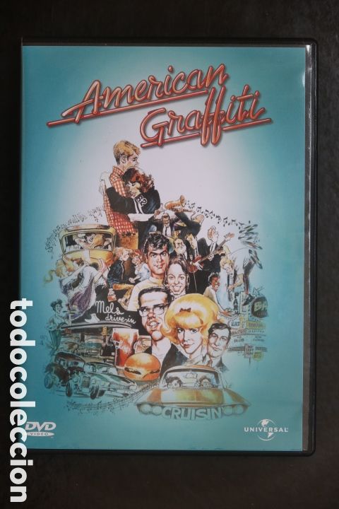 Cine: DVD. AMERICAN GRAFFITI. George Lucas. Ron Howard. Harrison Ford. Como nuevo.